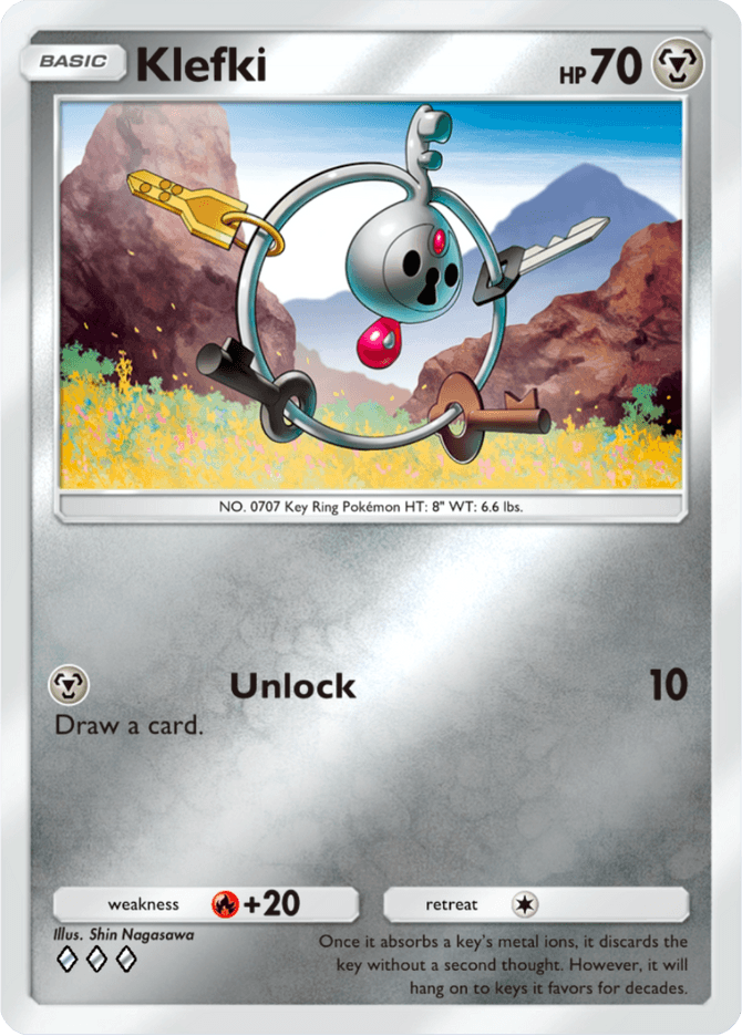 Klefki - card A4b-258 in Pokémon TCG Pocket