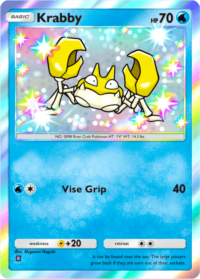 Krabby - card A4a-095 in Pokémon TCG Pocket
