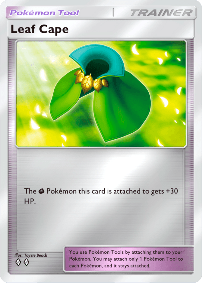 Leaf Cape - card A4b-325 in Pokémon TCG Pocket