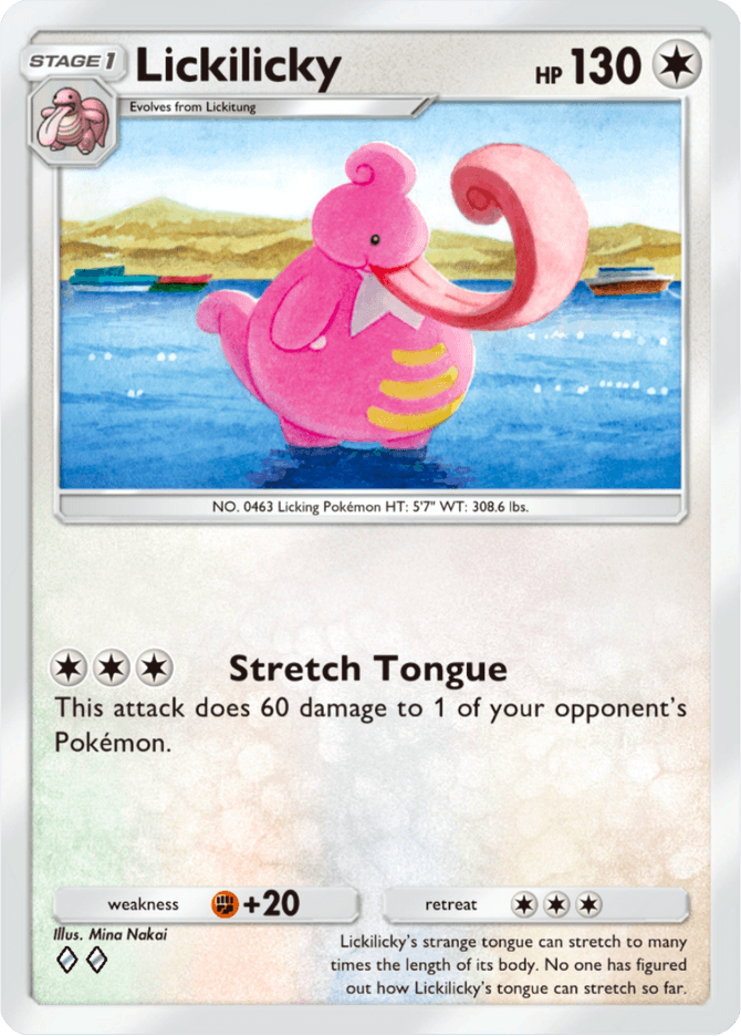 Lickilicky - card A4a-058 in Pokémon TCG Pocket