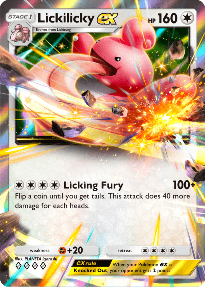Lickilicky ex - card A4b-284 in Pokémon TCG Pocket