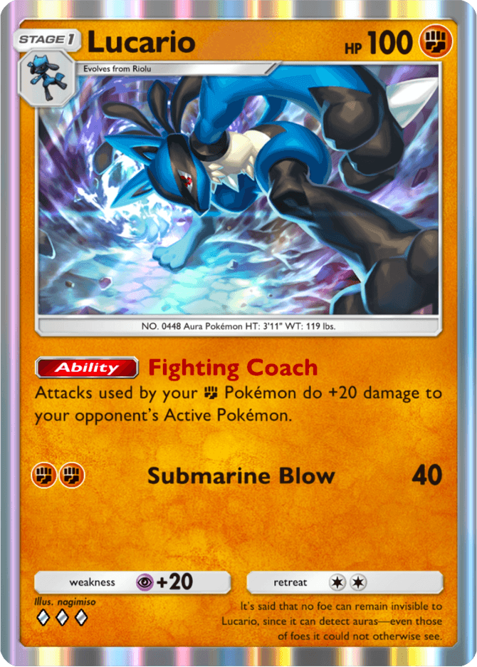 Lucario - card A4b-212 in Pokémon TCG Pocket
