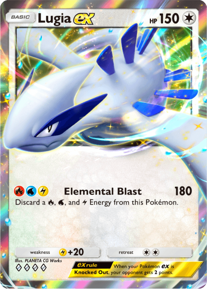 Lugia ex - card A4b-289 in Pokémon TCG Pocket