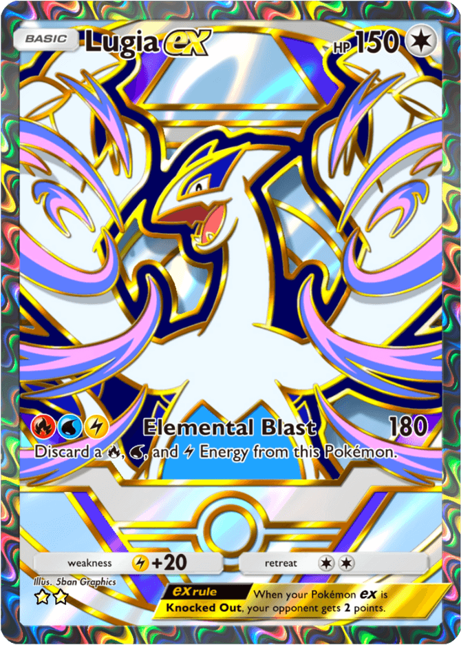 Lugia ex - card A4b-371 in Pokémon TCG Pocket