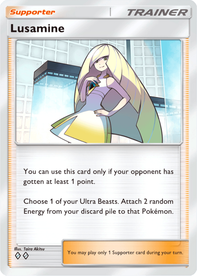 Lusamine - card A4b-350 in Pokémon TCG Pocket