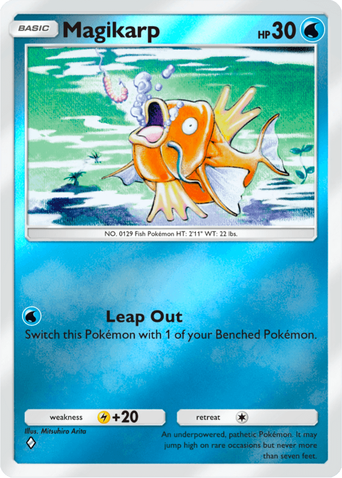 Magikarp - card A4b-097 in Pokémon TCG Pocket