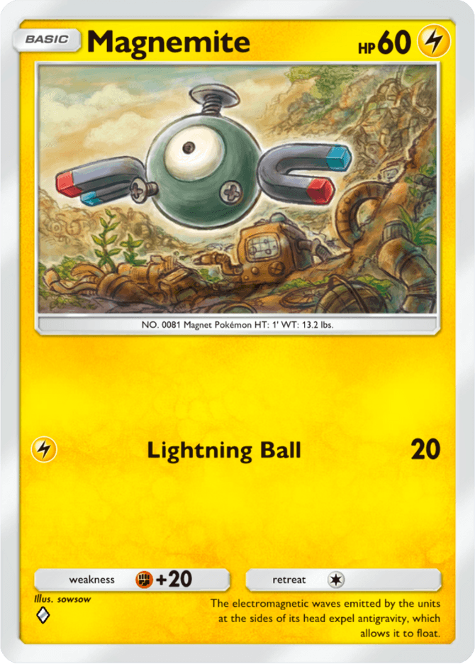 Magnemite - card A4b-133 in Pokémon TCG Pocket