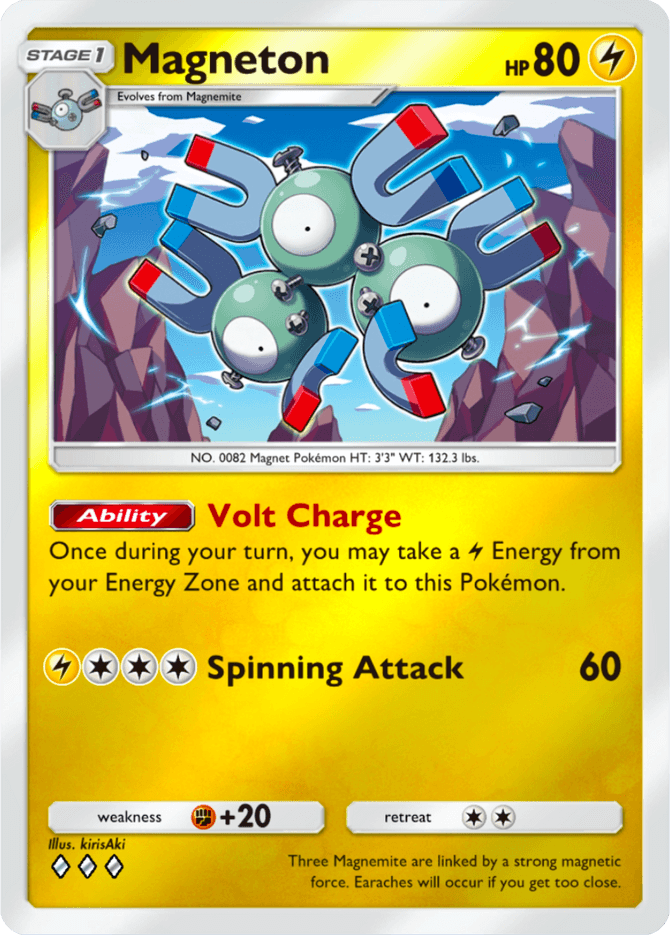 Magneton - card A4b-136 in Pokémon TCG Pocket