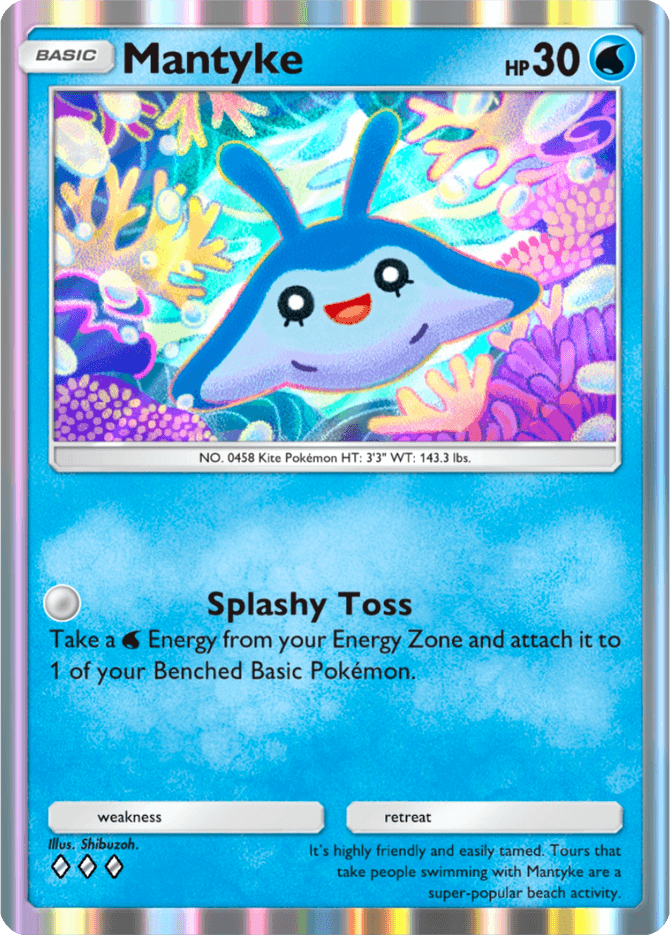 Mantyke - card A4a-023 in Pokémon TCG Pocket