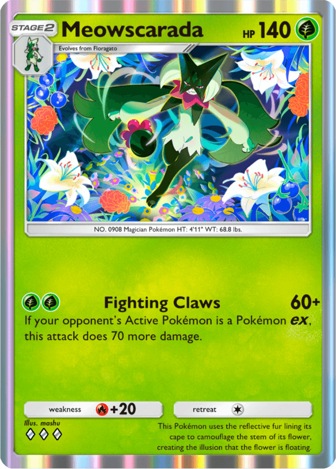 Meowscarada - card A4b-053 in Pokémon TCG Pocket