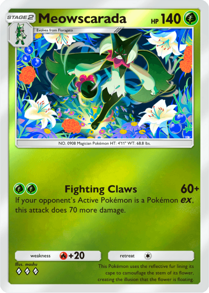 Meowscarada - card A4b-054 in Pokémon TCG Pocket