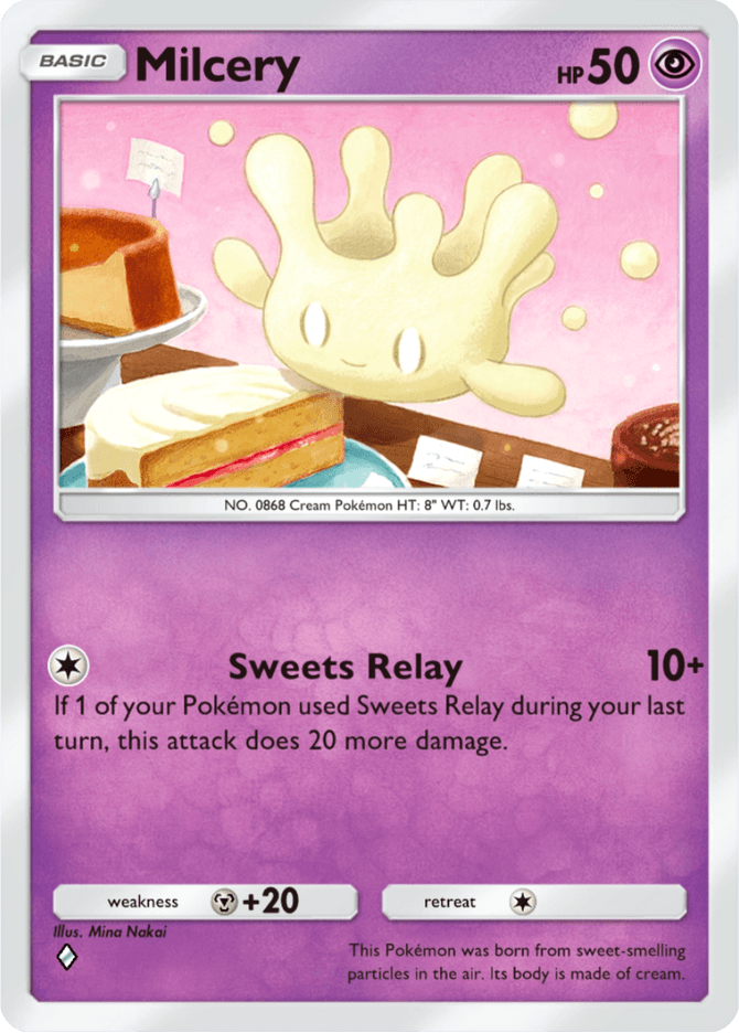 Milcery - card A4b-185 in Pokémon TCG Pocket