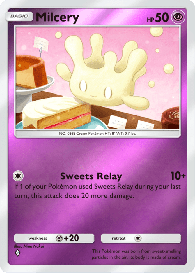 Milcery - card A4b-186 in Pokémon TCG Pocket