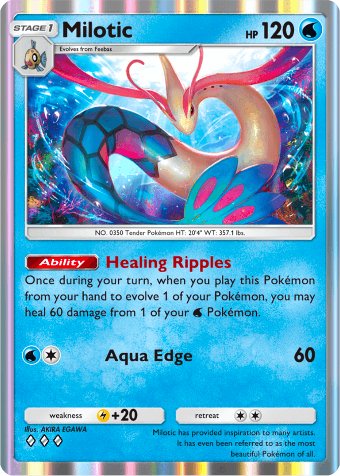 Milotic - card A4a-022 in Pokémon TCG Pocket