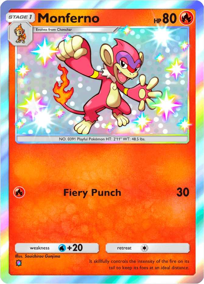 Monferno - card A4a-092 in Pokémon TCG Pocket