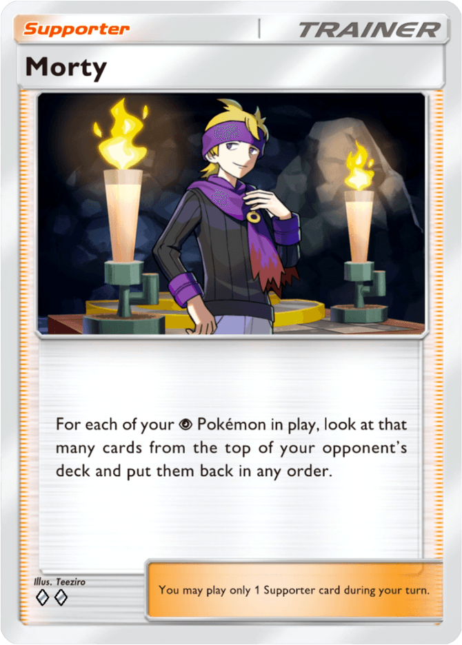 Morty - card A4a-071 in Pokémon TCG Pocket