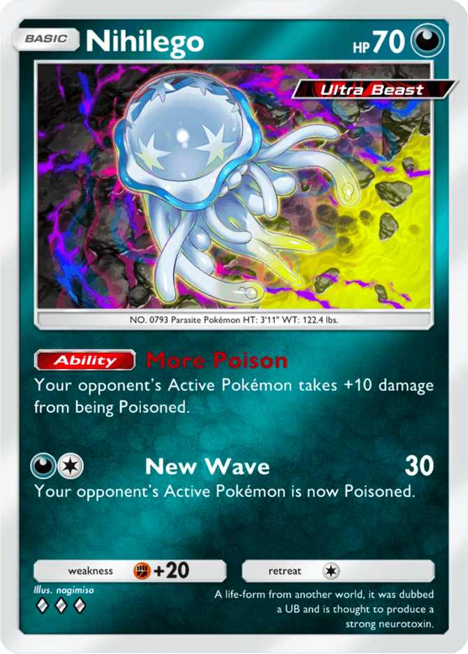 Nihilego - card A4b-247 in Pokémon TCG Pocket