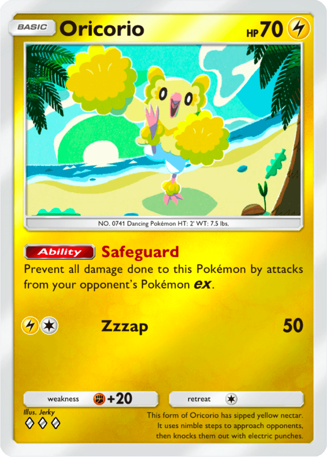 Oricorio - card A4b-147 in Pokémon TCG Pocket