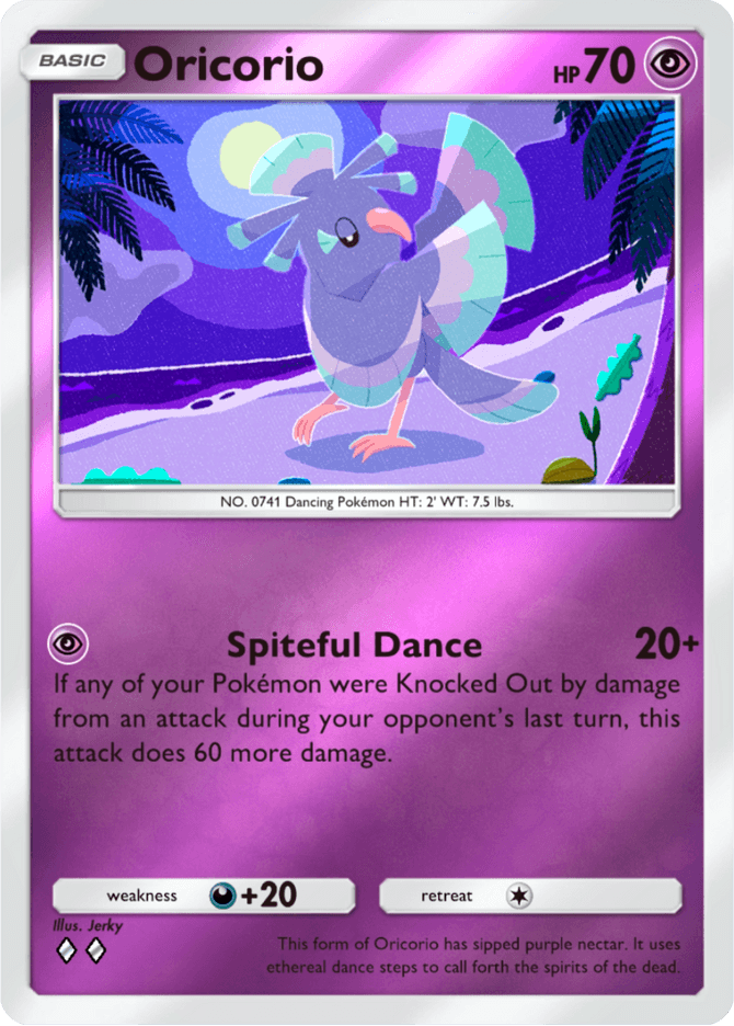 Oricorio - card A4b-179 in Pokémon TCG Pocket