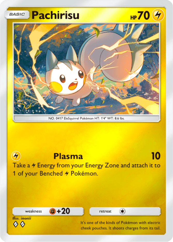 Pachirisu - card A4b-144 in Pokémon TCG Pocket