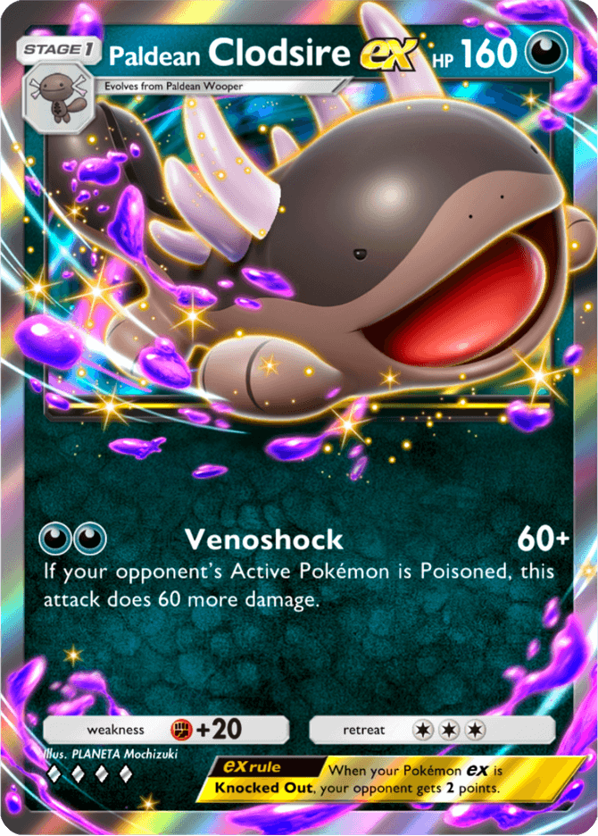 Paldean Clodsire ex - card A4b-238 in Pokémon TCG Pocket