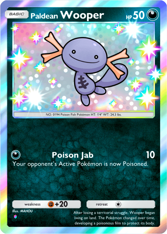 Paldean Wooper - card A4a-100 in Pokémon TCG Pocket