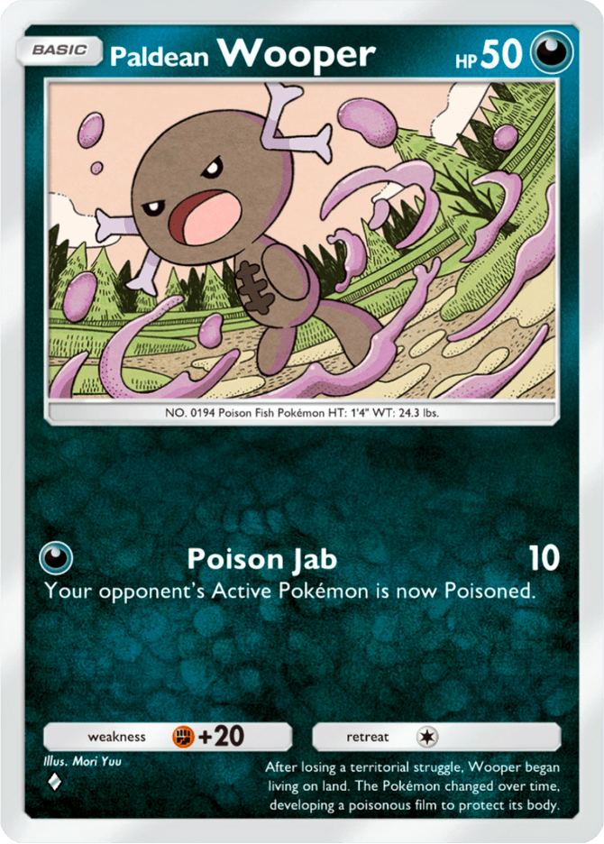 Paldean Wooper - card A4b-236 in Pokémon TCG Pocket