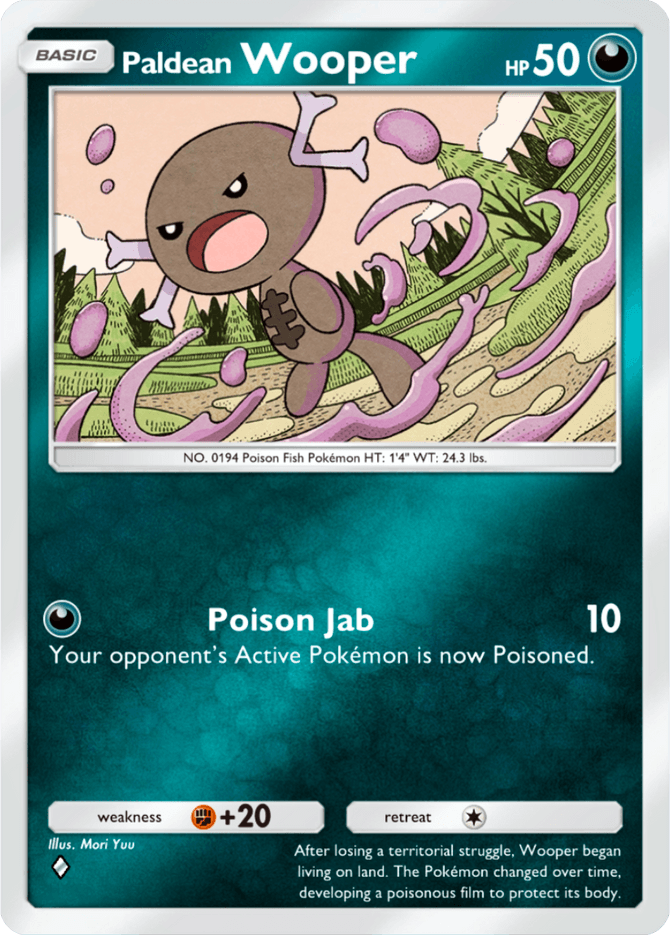 Paldean Wooper - card A4b-237 in Pokémon TCG Pocket