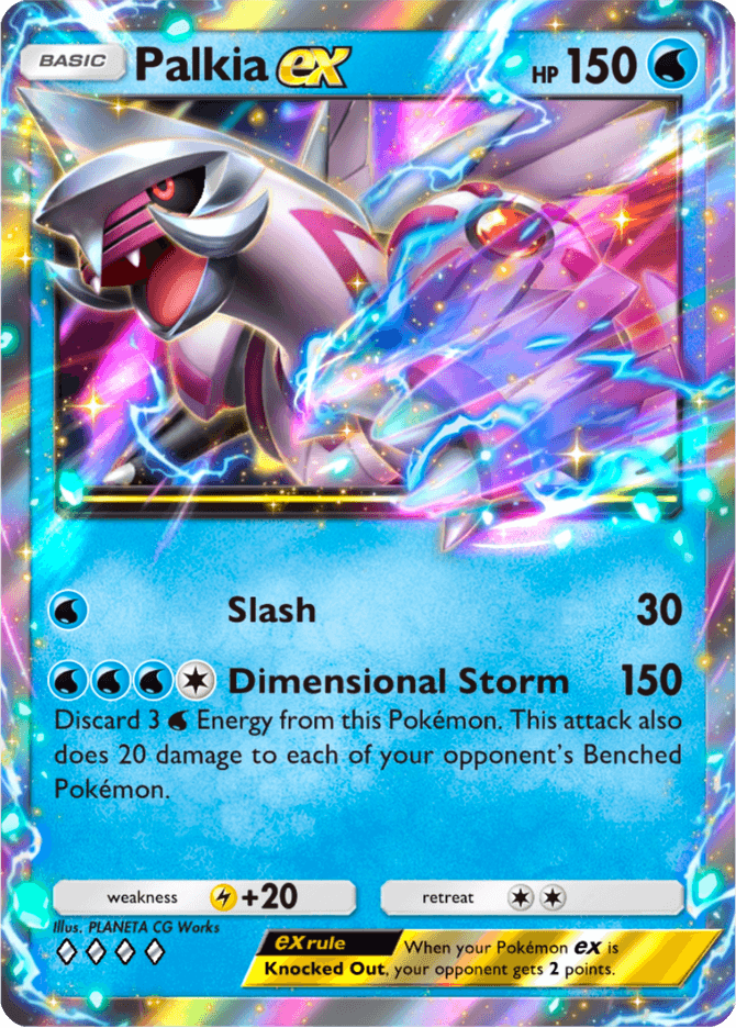 Palkia ex - card A4b-107 in Pokémon TCG Pocket