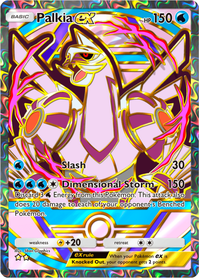 Palkia ex - card A4b-363 in Pokémon TCG Pocket