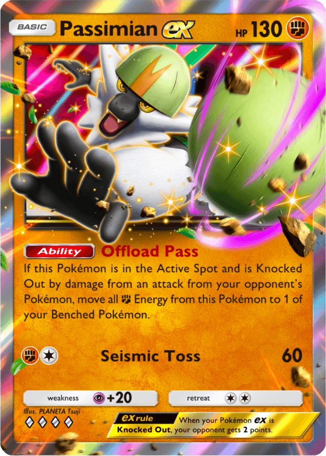Passimian ex - card A4b-223 in Pokémon TCG Pocket