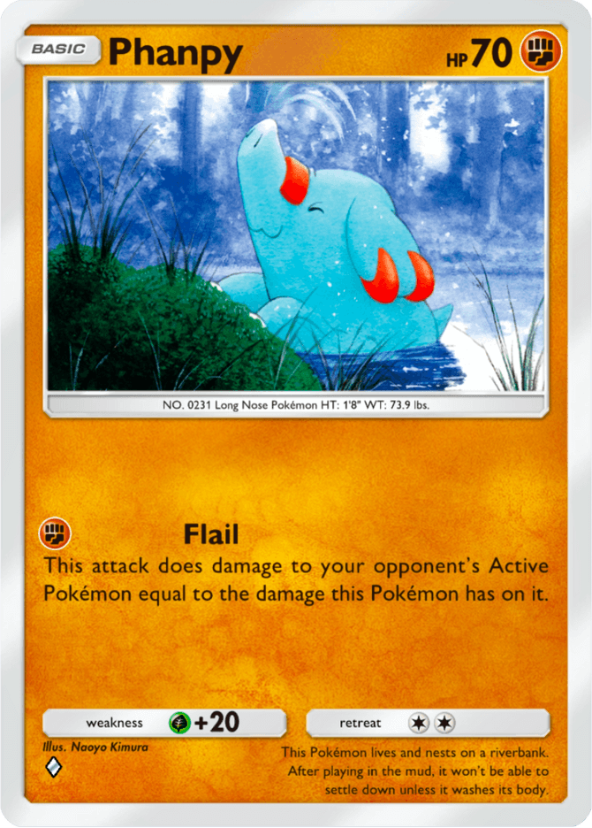 Phanpy - card A4a-043 in Pokémon TCG Pocket