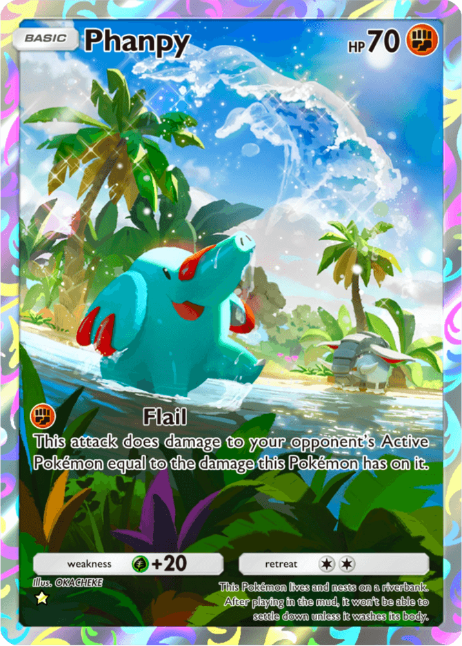 Phanpy - card A4a-076 in Pokémon TCG Pocket