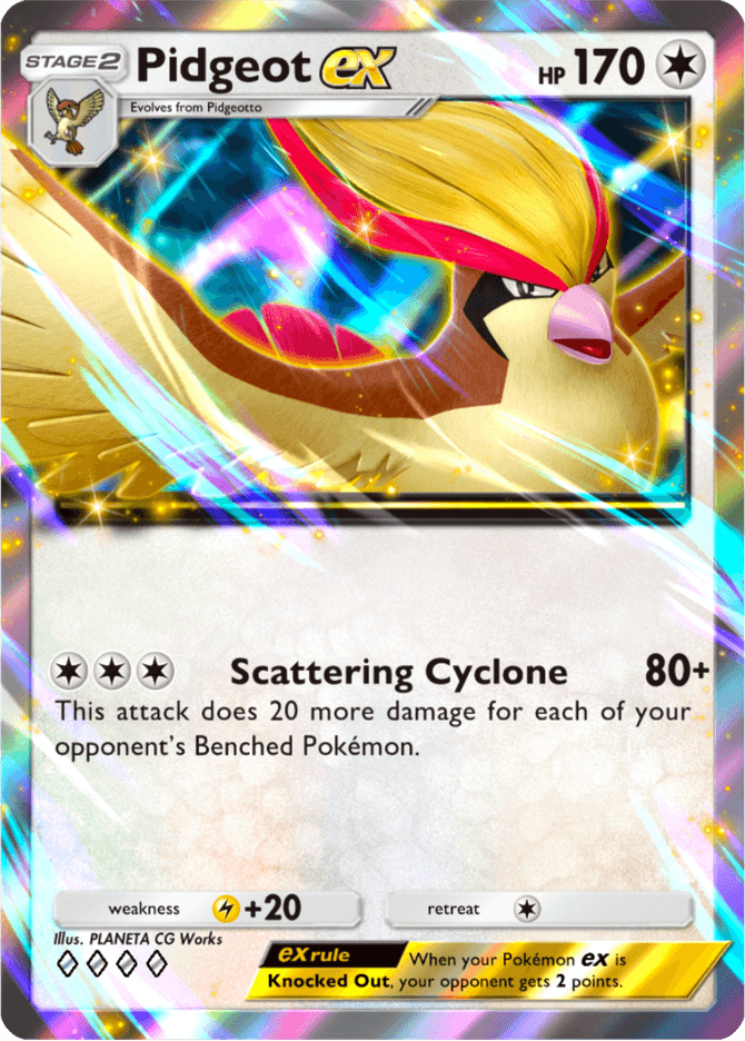 Pidgeot ex - card A4b-276 in Pokémon TCG Pocket