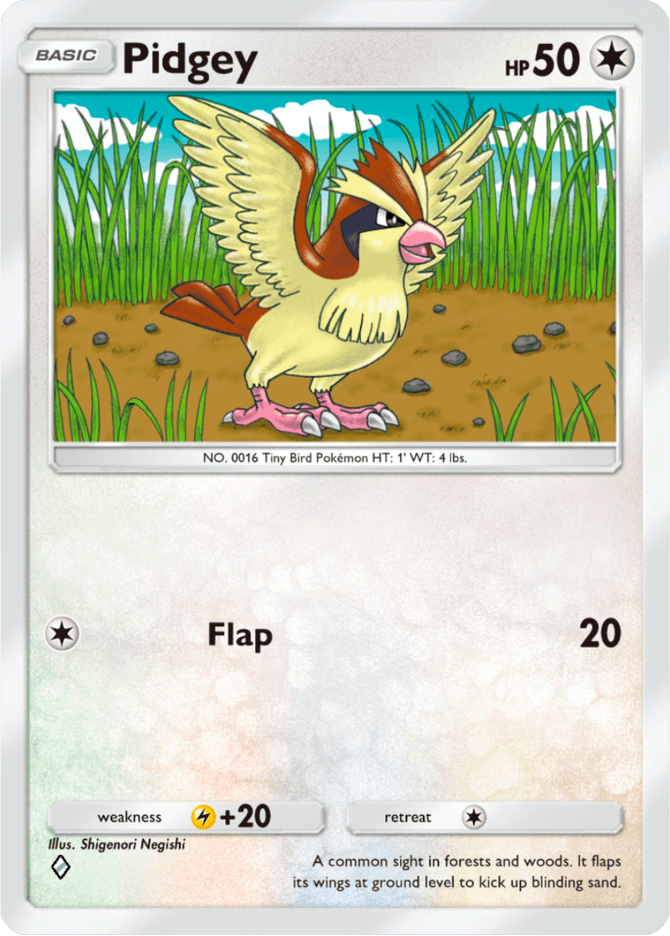 Pidgey - card A4b-272 in Pokémon TCG Pocket