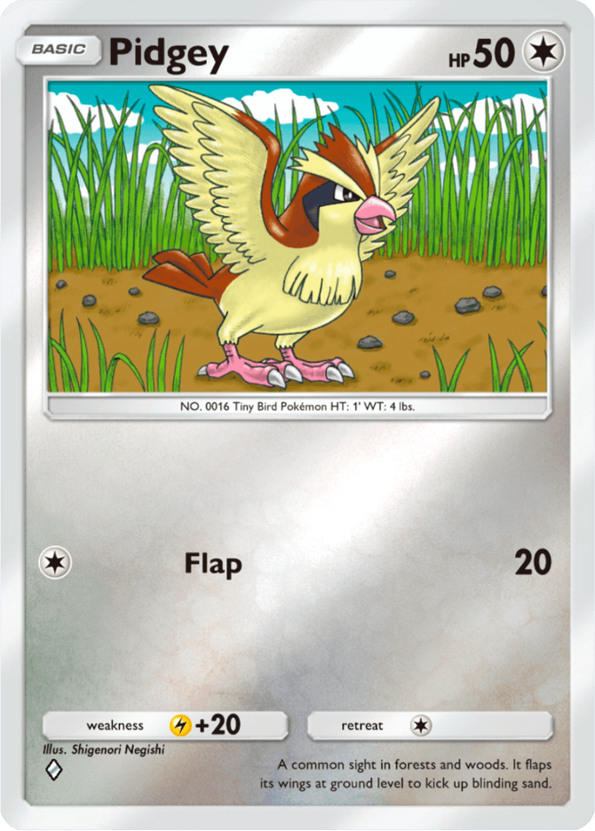 Pidgey - card A4b-273 in Pokémon TCG Pocket