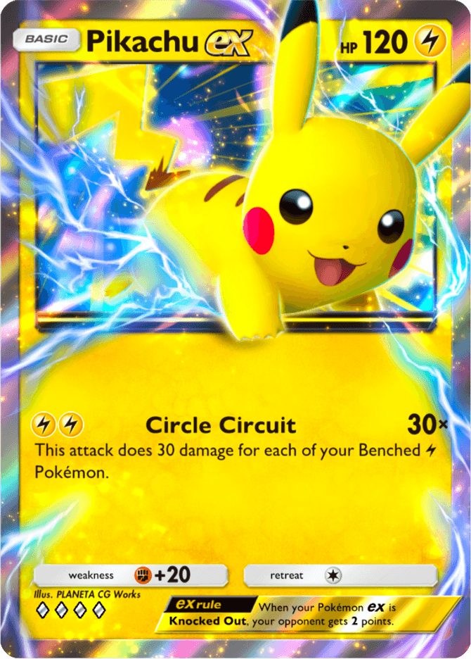 Pikachu ex - card A4b-131 in Pokémon TCG Pocket