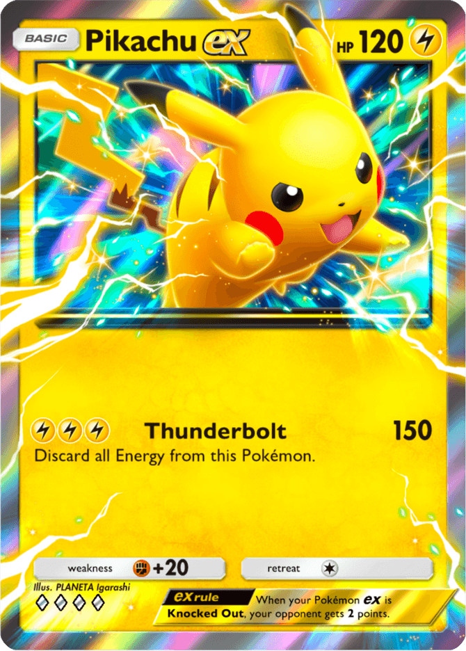 Pikachu ex - card A4b-132 in Pokémon TCG Pocket