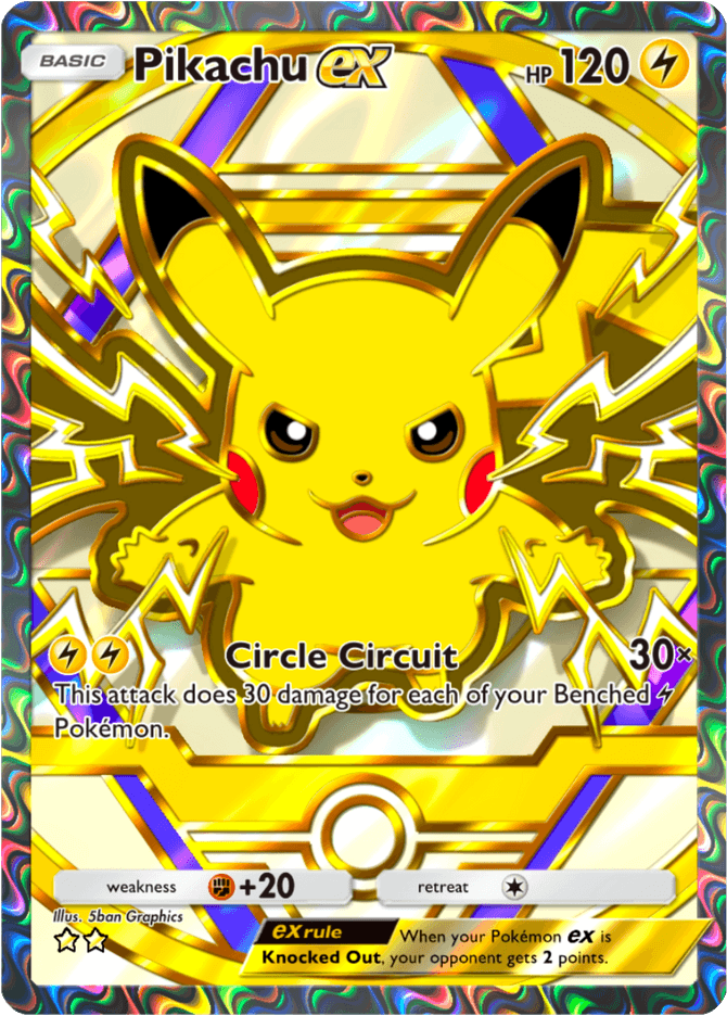 Pikachu ex - card A4b-364 in Pokémon TCG Pocket