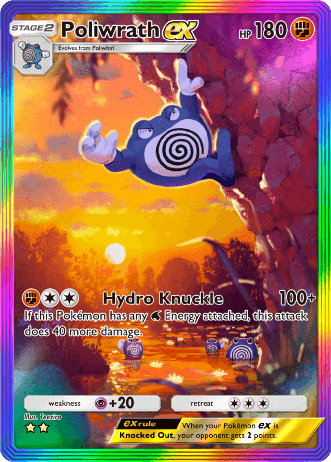 Poliwrath ex - card A4a-089 in Pokémon TCG Pocket