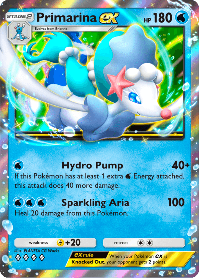 Primarina ex - card A4b-120 in Pokémon TCG Pocket