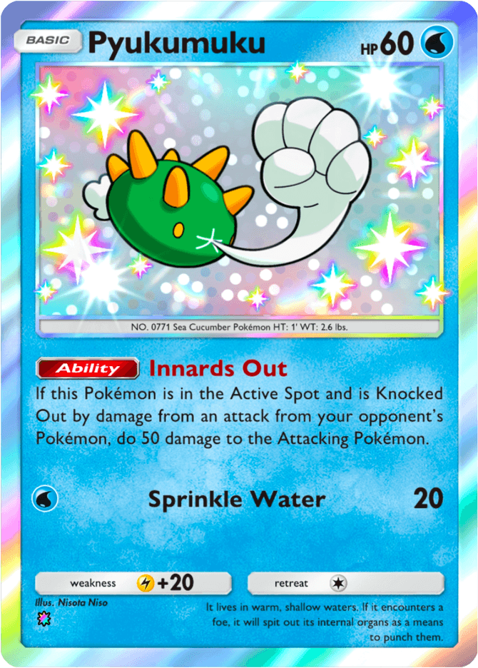 Pyukumuku - card A4a-097 in Pokémon TCG Pocket