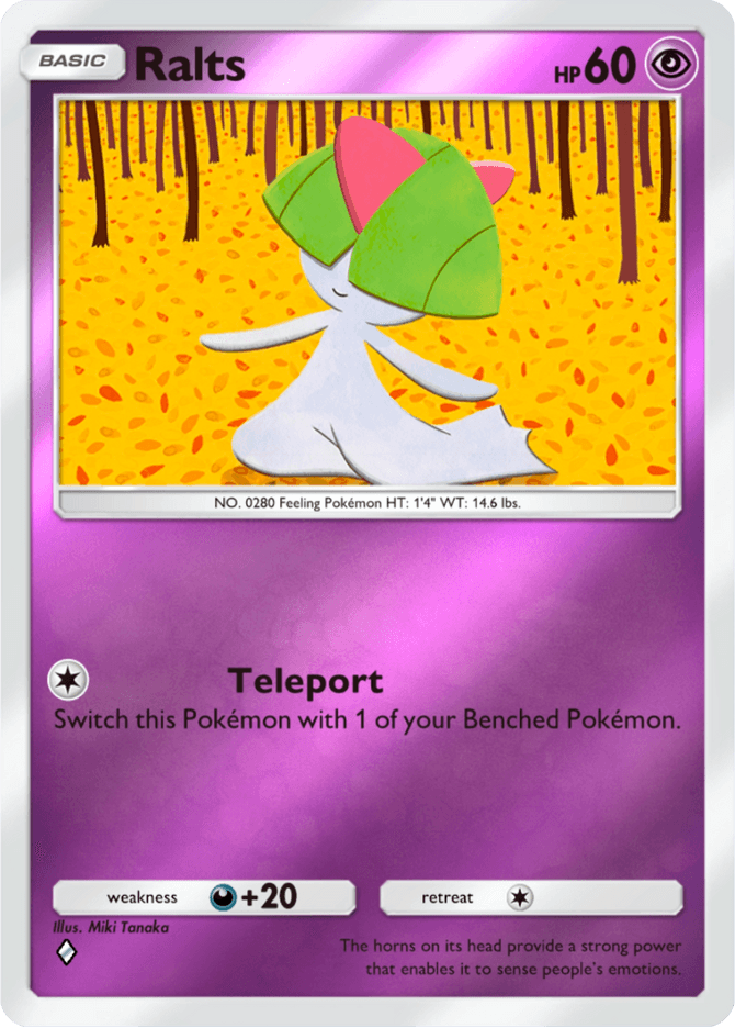 Ralts - card A4b-165 in Pokémon TCG Pocket