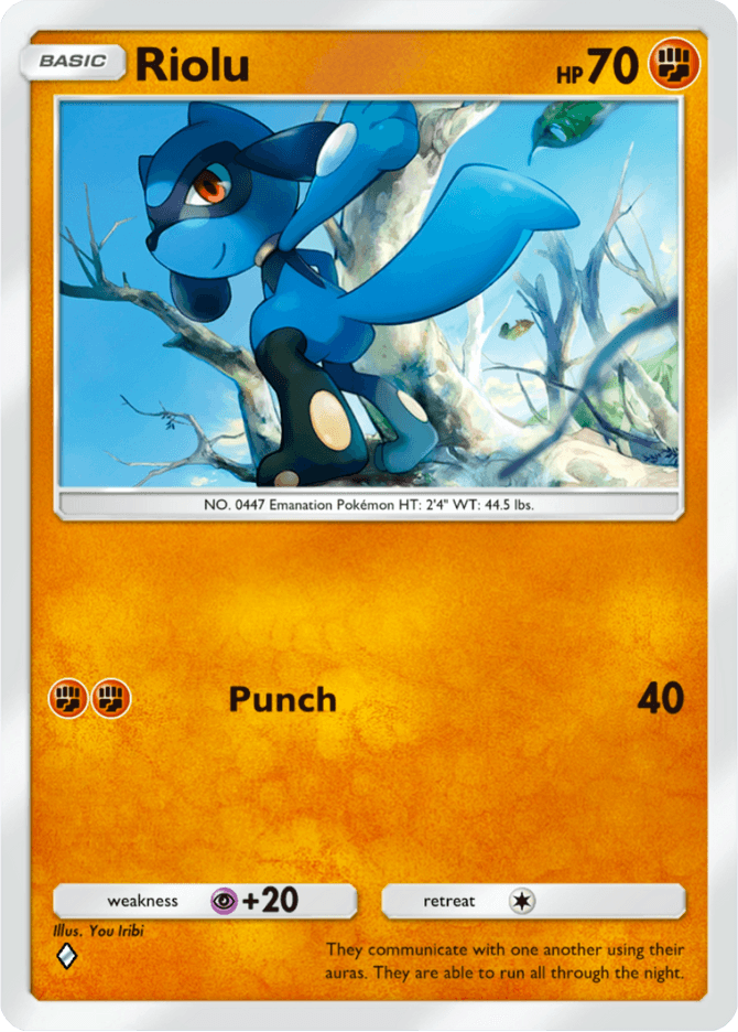 Riolu - card A4b-210 in Pokémon TCG Pocket