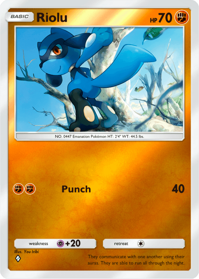 Riolu - card A4b-211 in Pokémon TCG Pocket