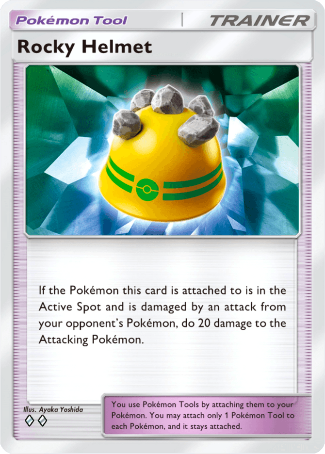 Rocky Helmet - card A4b-322 in Pokémon TCG Pocket