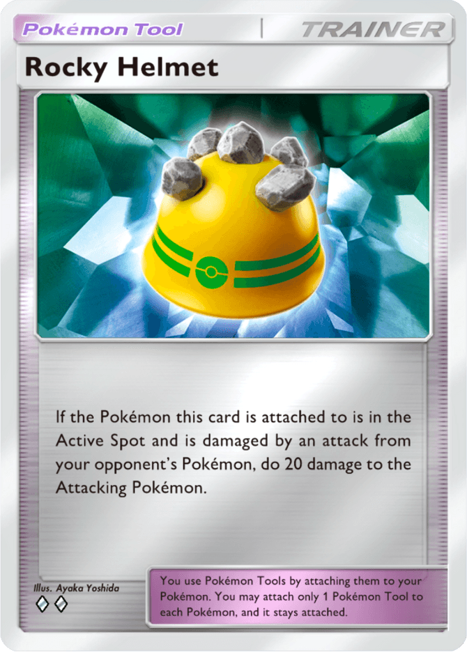 Rocky Helmet - card A4b-323 in Pokémon TCG Pocket