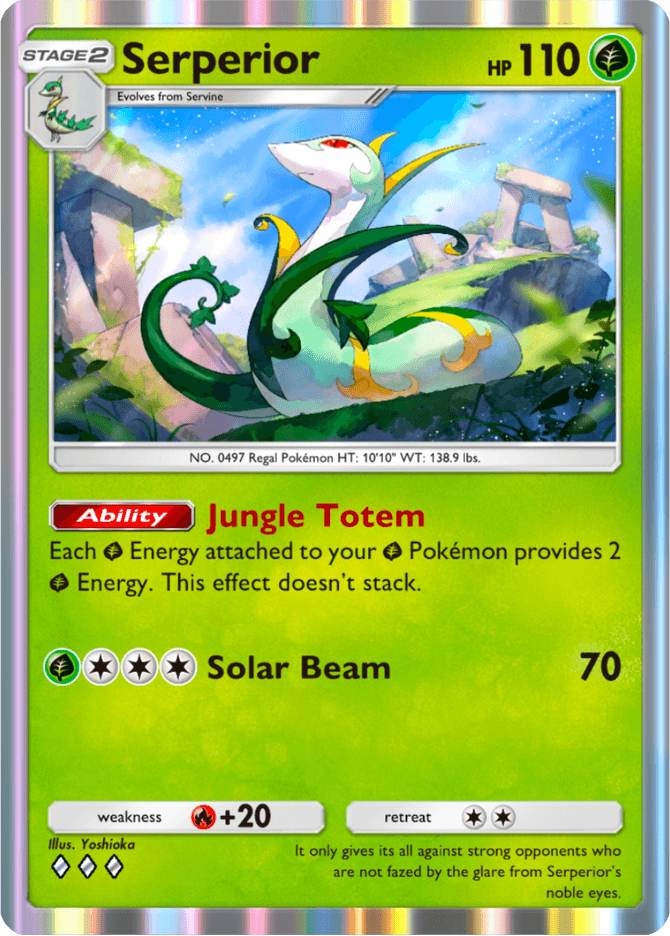 Serperior - card A4b-036 in Pokémon TCG Pocket