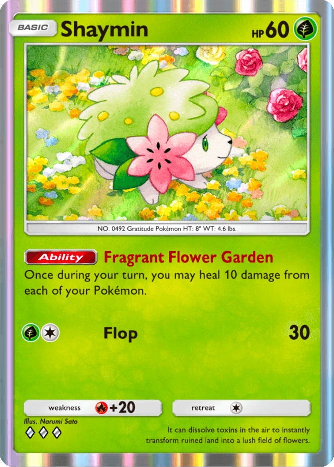 Shaymin - card A4b-030 in Pokémon TCG Pocket