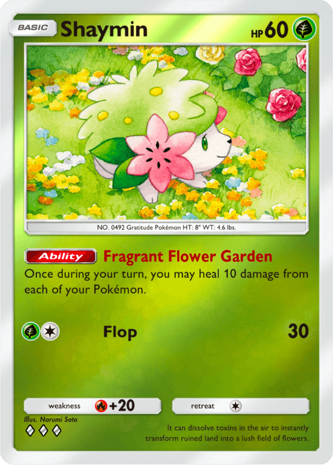 Shaymin - card A4b-031 in Pokémon TCG Pocket